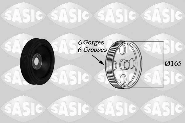 Belt Pulley, crankshaft