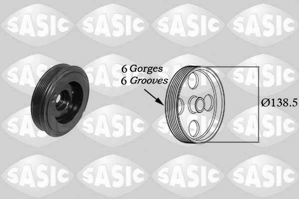 Belt Pulley, crankshaft