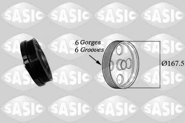 Belt Pulley, crankshaft