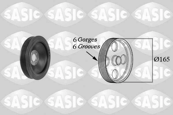 Belt Pulley, crankshaft