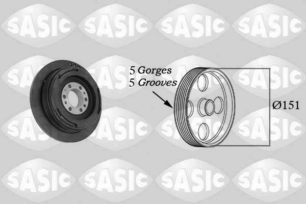 Belt Pulley, crankshaft