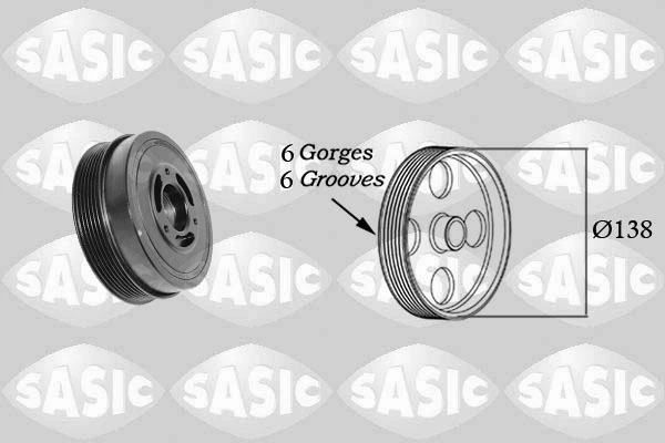 Belt Pulley, crankshaft