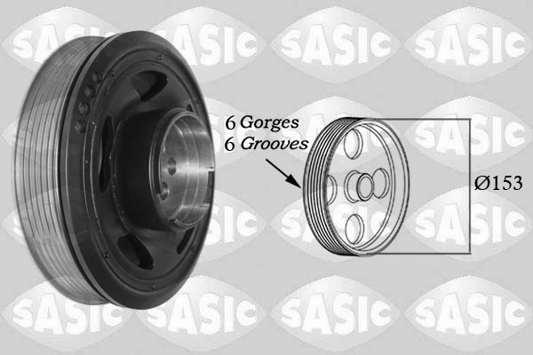 Belt Pulley, crankshaft