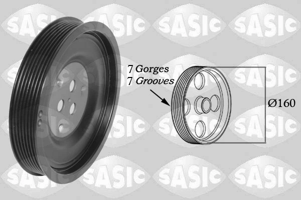 Belt Pulley, crankshaft