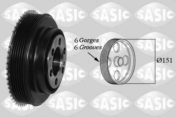 Belt Pulley, crankshaft