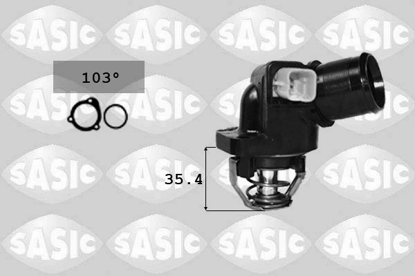 Thermostat, coolant