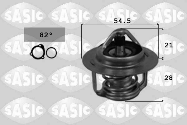 Thermostat, coolant