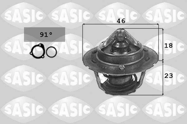 Thermostat, coolant