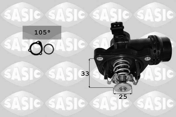 Thermostat, coolant
