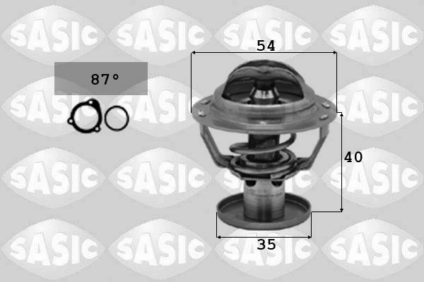 Thermostat, coolant