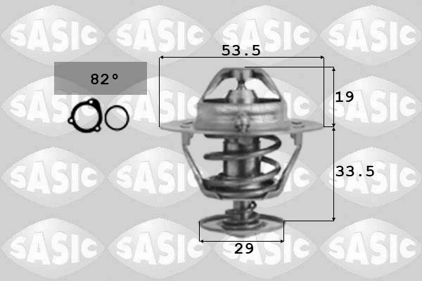Thermostat, coolant