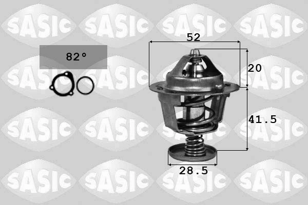 Thermostat, coolant