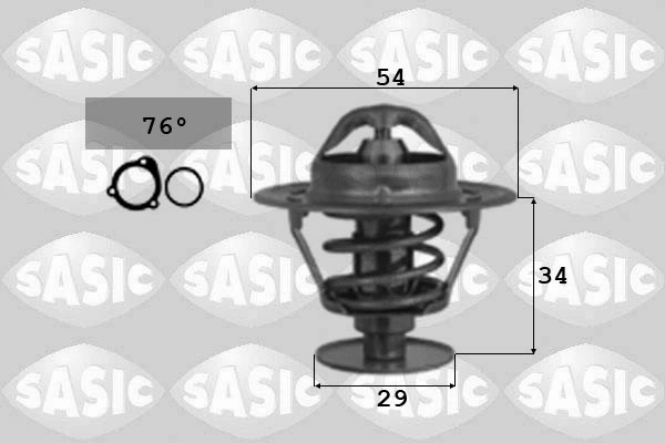 Thermostat, coolant