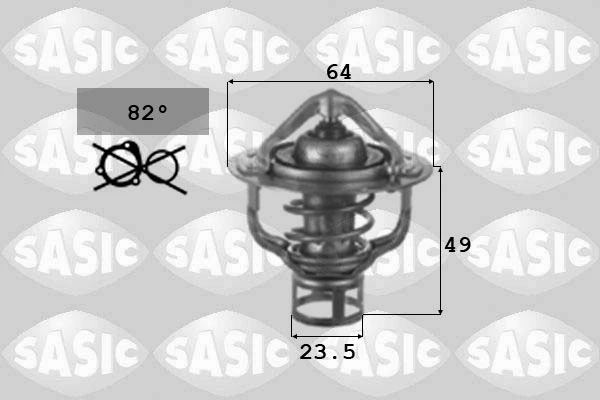 Thermostat, coolant