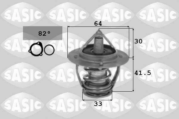 Thermostat, coolant