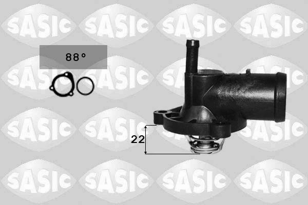 Thermostat, coolant