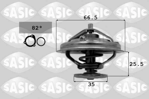 Thermostat, coolant