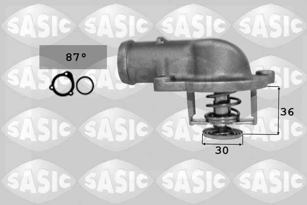 Thermostat, coolant