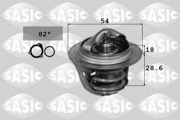 Thermostat, coolant
