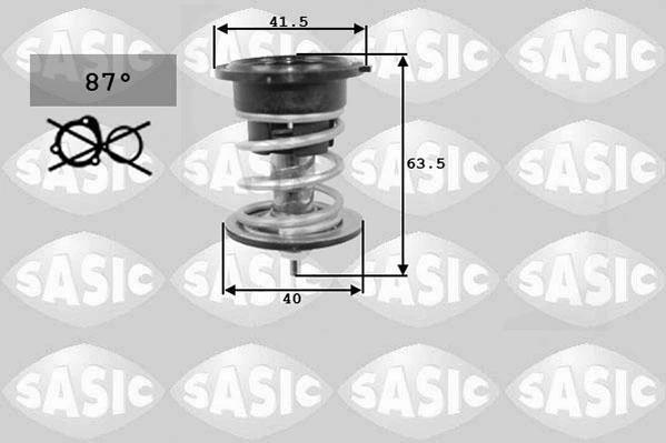 Thermostat, coolant