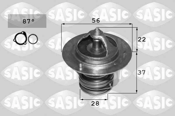 Thermostat, coolant