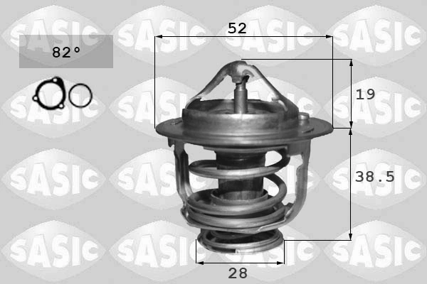 Thermostat, coolant