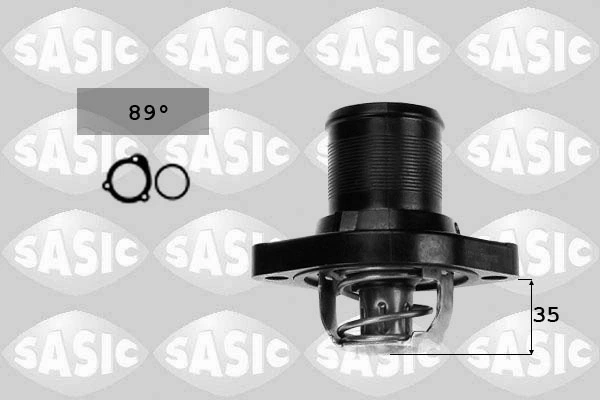 Thermostat, coolant