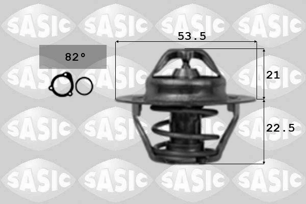 Thermostat, coolant