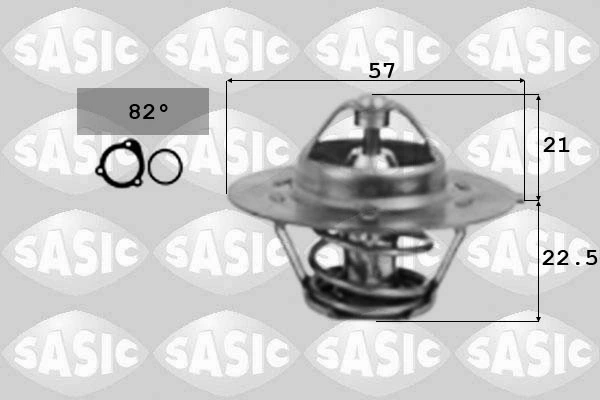 Thermostat, coolant