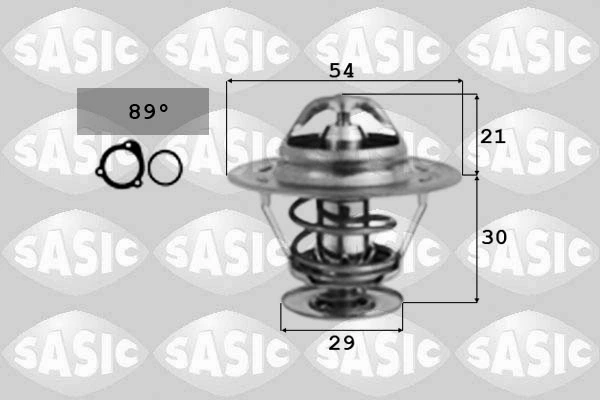 Thermostat, coolant