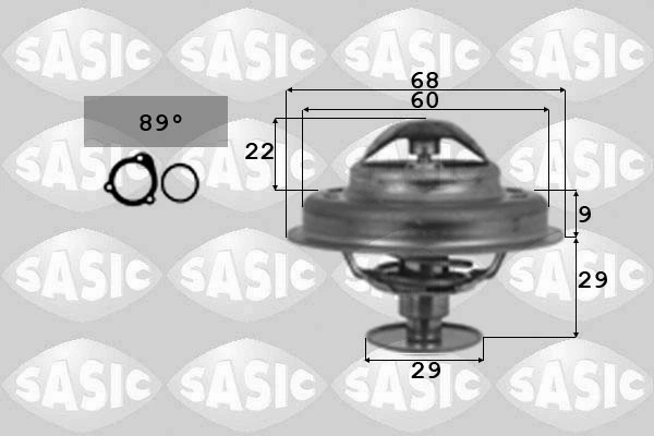 Thermostat, coolant