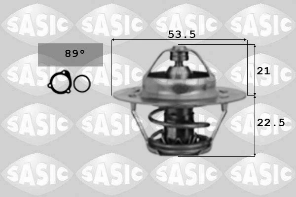 Thermostat, coolant