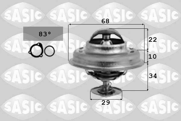 Thermostat, coolant