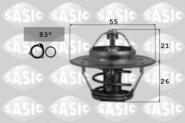 Thermostat, coolant