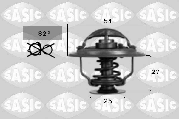 Thermostat, coolant
