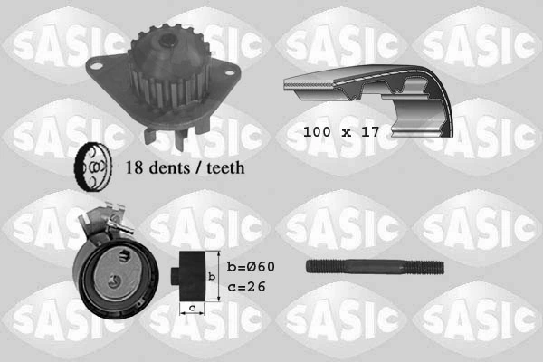 Water Pump & Timing Belt Kit