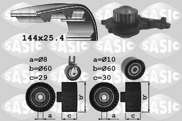 Water Pump & Timing Belt Kit