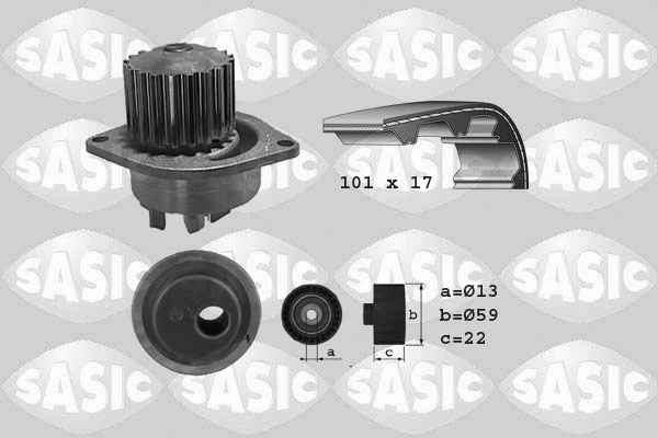 Water Pump & Timing Belt Kit