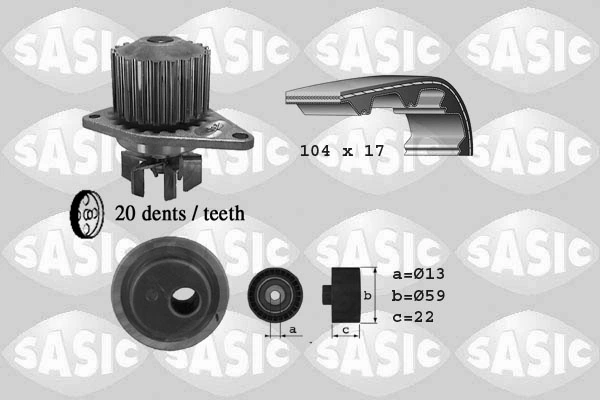Water Pump & Timing Belt Kit