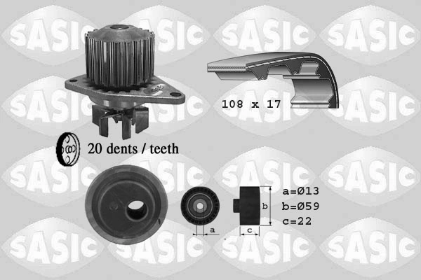 Water Pump & Timing Belt Kit