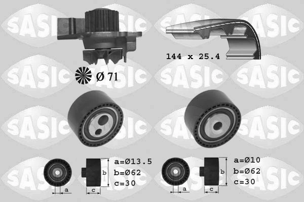 Water Pump & Timing Belt Kit