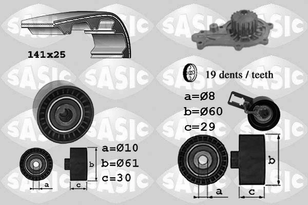 Water Pump & Timing Belt Kit