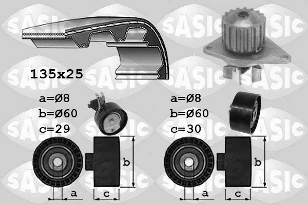 Water Pump & Timing Belt Kit