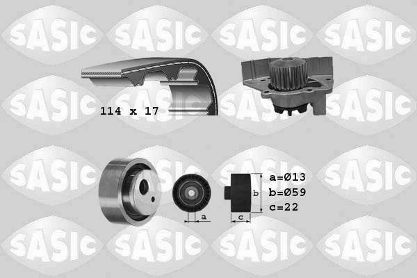 Water Pump & Timing Belt Kit