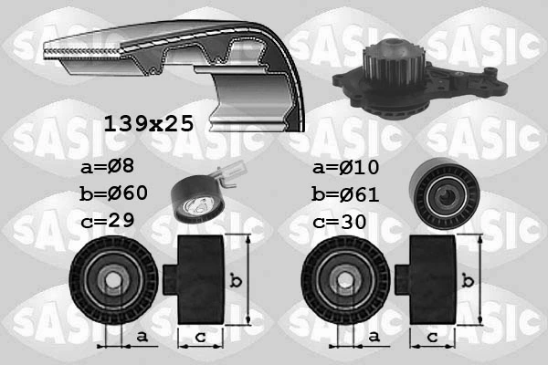 Water Pump & Timing Belt Kit