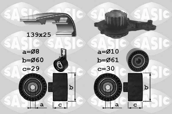 Water Pump & Timing Belt Kit