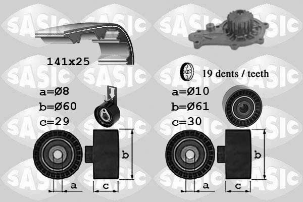 Water Pump & Timing Belt Kit