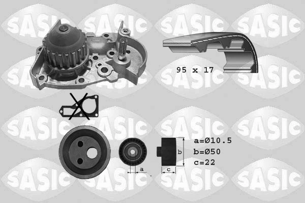 Water Pump & Timing Belt Kit