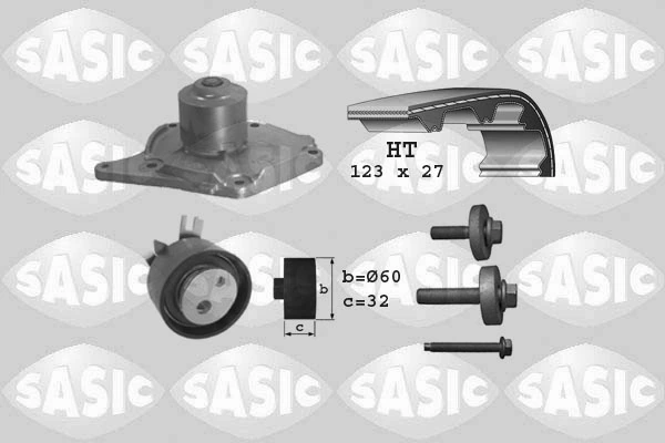 Water Pump & Timing Belt Kit