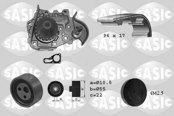 Water Pump & Timing Belt Kit